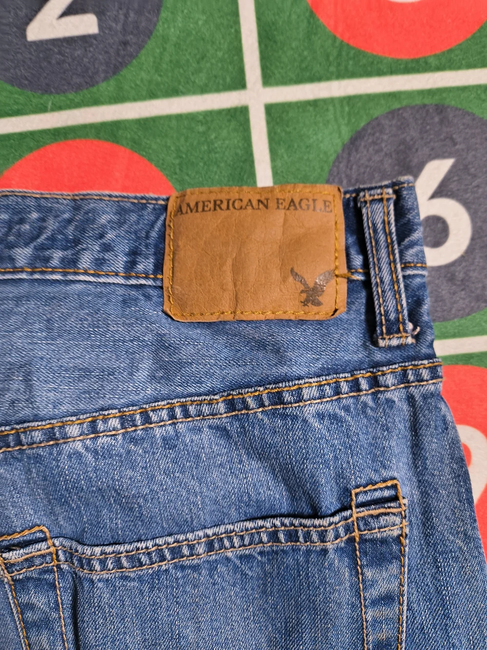 American Eagle Low Loose Jeans 32x29 Baggy Boyfriend Denim Tagged 32x32
